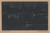 36. Farblithographie, signiert, datiert 1902,
Ammann 3, 178 x 284 mm, 1902
