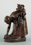 22. Bronze, signiert, Gustempel H. Noack, Berlin, Laur 14, Hhe 545 mm 1894