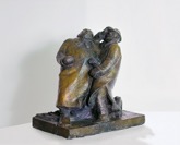 31. Bronze, signiert, Gustempel H. Noack, Berlin, Laur 194, Hhe 470 mm 1912