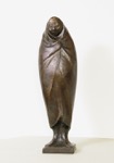 37. Bronze, signiert, Gustempel H. Noack, Berlin, Laur 372, Hhe 420 mm 1924