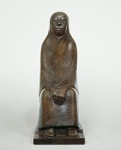 92. Bronze, signiert, numeriert, Gustempel H. Noack, Berlin, Laur 540, Hhe 832 mm 1933