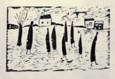 89. Original-Holzschnitt auf Japan, 300 x 450 mm 1959<br><br><center><b><a href="https://www.nierendorf.com/deutsch/kontakt.htm" target="_blank">Kontaktformular</a></b></center>