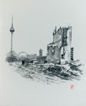 30. Tusche auf Koreapapier, auf Leinen kaschiert, mit Stempelsignatur, datiert, 800 x 700 mm 2010