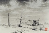 49. Bleistift, mit Stempelsignatur, datiert, rckseitig: signiert, datiert, bezeichnet, 210 x 300 mm 2022