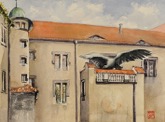 52. Aquarell, mit Stempelsignatur, datiert, rckseitig: signiert, datiert, bez., 300 x 400 mm 2016