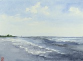 53. Aquarell, mit Stempelsignatur, datiert, rckseitig: signiert,
datiert, bezeichnet, 300 x 400 mm 2018