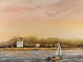 60. Aquarell, mit Stempelsignatur, datiert, rckseitig: signiert,
datiert, bezeichnet, 350 x 480 mm 2019