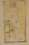 9. Aquarell, Deckfarben, Tusche und Farbkreide auf Papier, signiert, Lttichau/Pirsig 345, 520 x 680 mm 1927